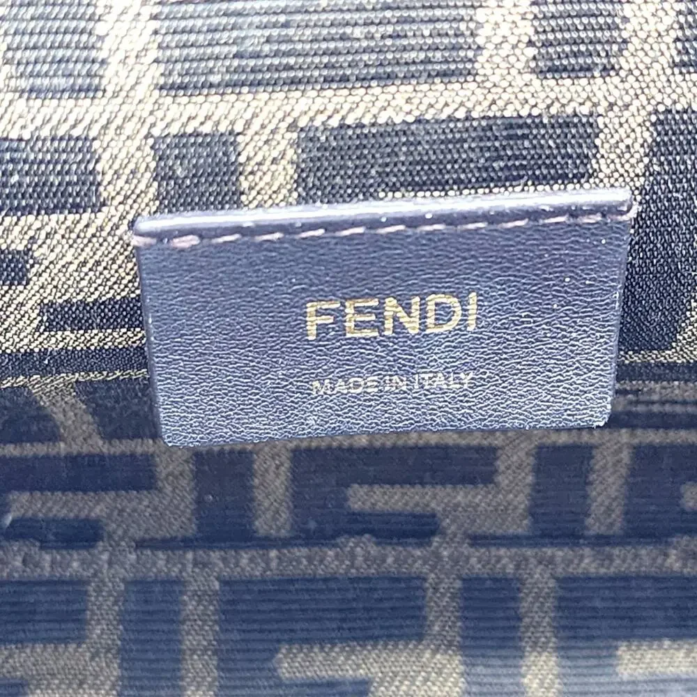 Fendi First Small White Leather Clutch Bag with Python Trim Gold Hardware - Picture 12 of 15